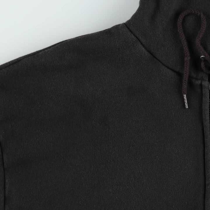 2000'S Harley-Davidson Fire Pattern Full-Zip Sweatshirt Hoodie, Men's Size XL (approx.) cotton black type Vintage Second Hand