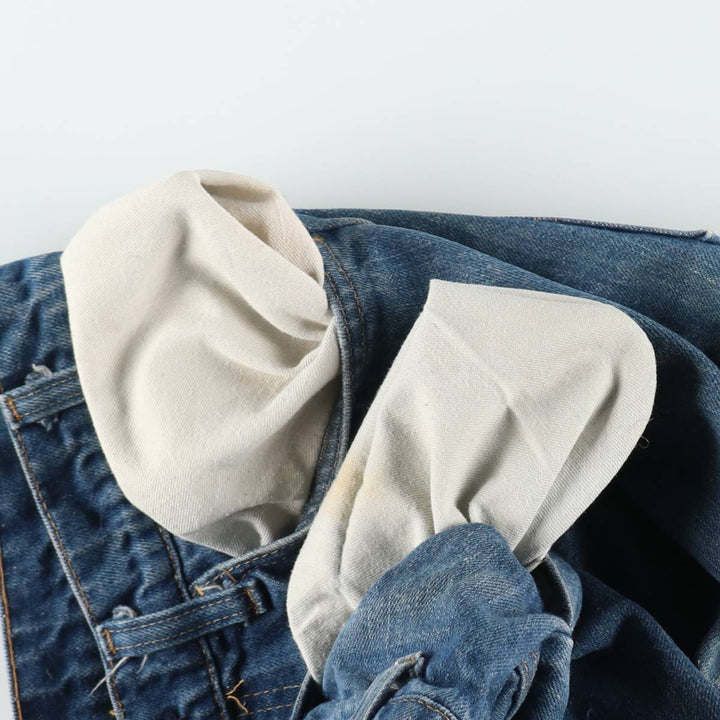 1970'S Levi's 684-0217 Late 66 Series Orange Tab Bell-Bottom Denim Pants W31 L32 (Men's equivalent to W30) Vintage unclear blue type Vintage Second Hand