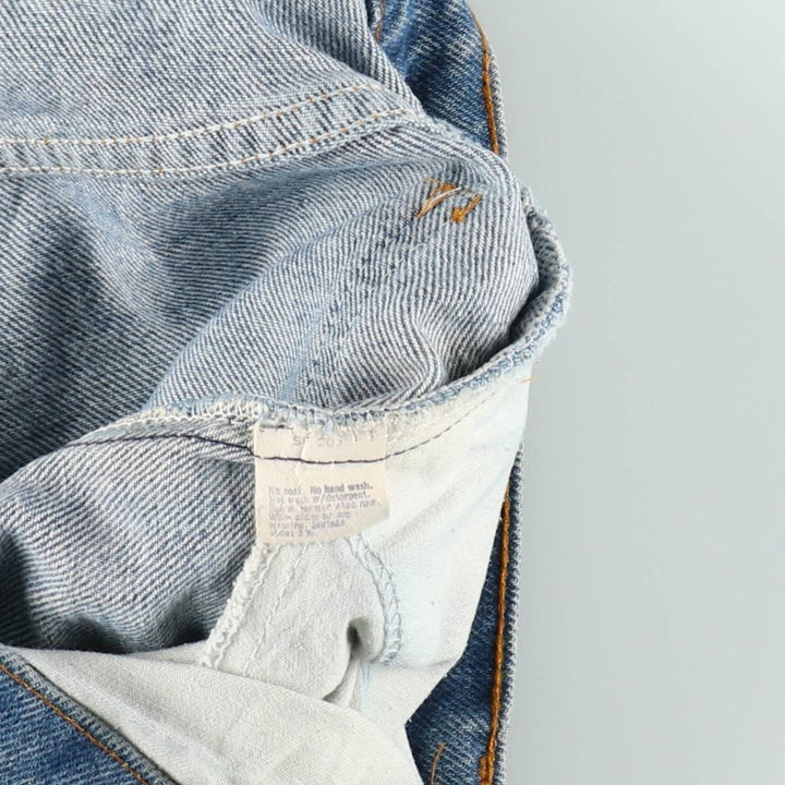 70s-80'S Levi's 646-0217 Orange Tab Bell-Bottom Denim Pants, Men's W30 (approx.), Vintage Orange Tab unclear blue type Vintage Second Hand