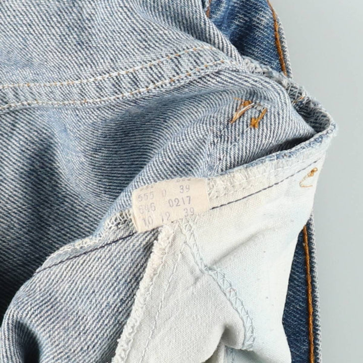70s-80'S Levi's 646-0217 Orange Tab Bell-Bottom Denim Pants, Men's W30 (approx.), Vintage Orange Tab unclear blue type Vintage Second Hand