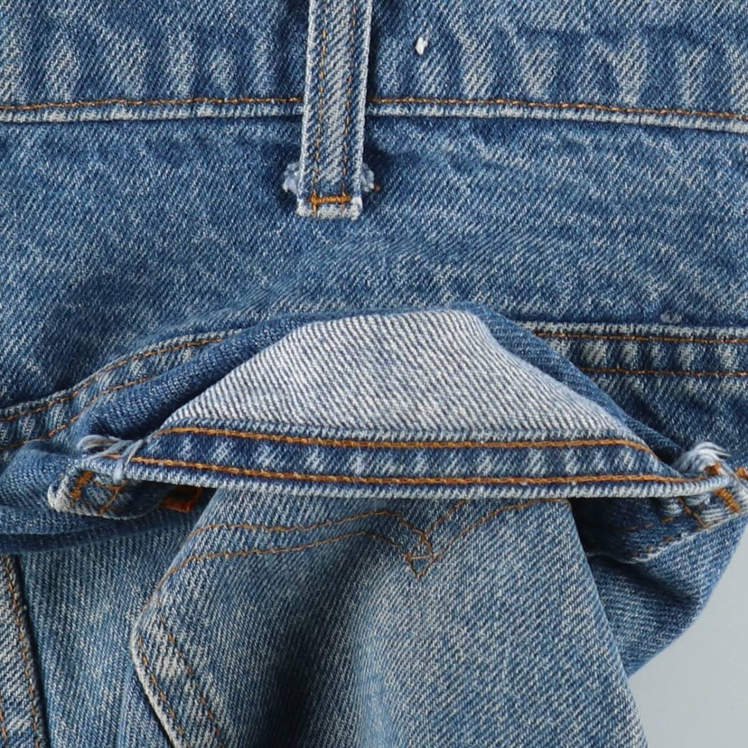 70s-80'S Levi's 646-0217 Orange Tab Bell-Bottom Denim Pants, Men's W30 (approx.), Vintage Orange Tab unclear blue type Vintage Second Hand