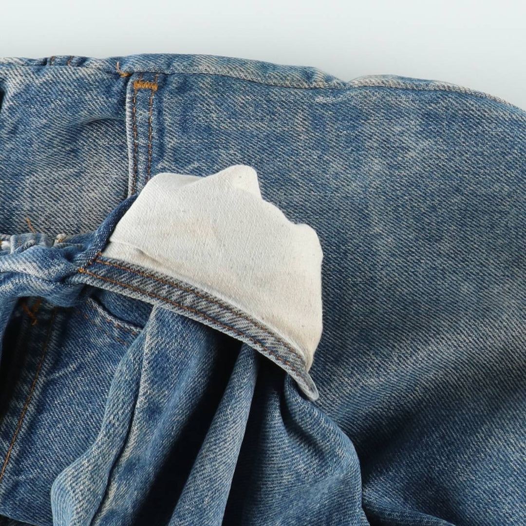 70s-80'S Levi's 646-0217 Orange Tab Bell-Bottom Denim Pants, Men's W30 (approx.), Vintage Orange Tab unclear blue type Vintage Second Hand