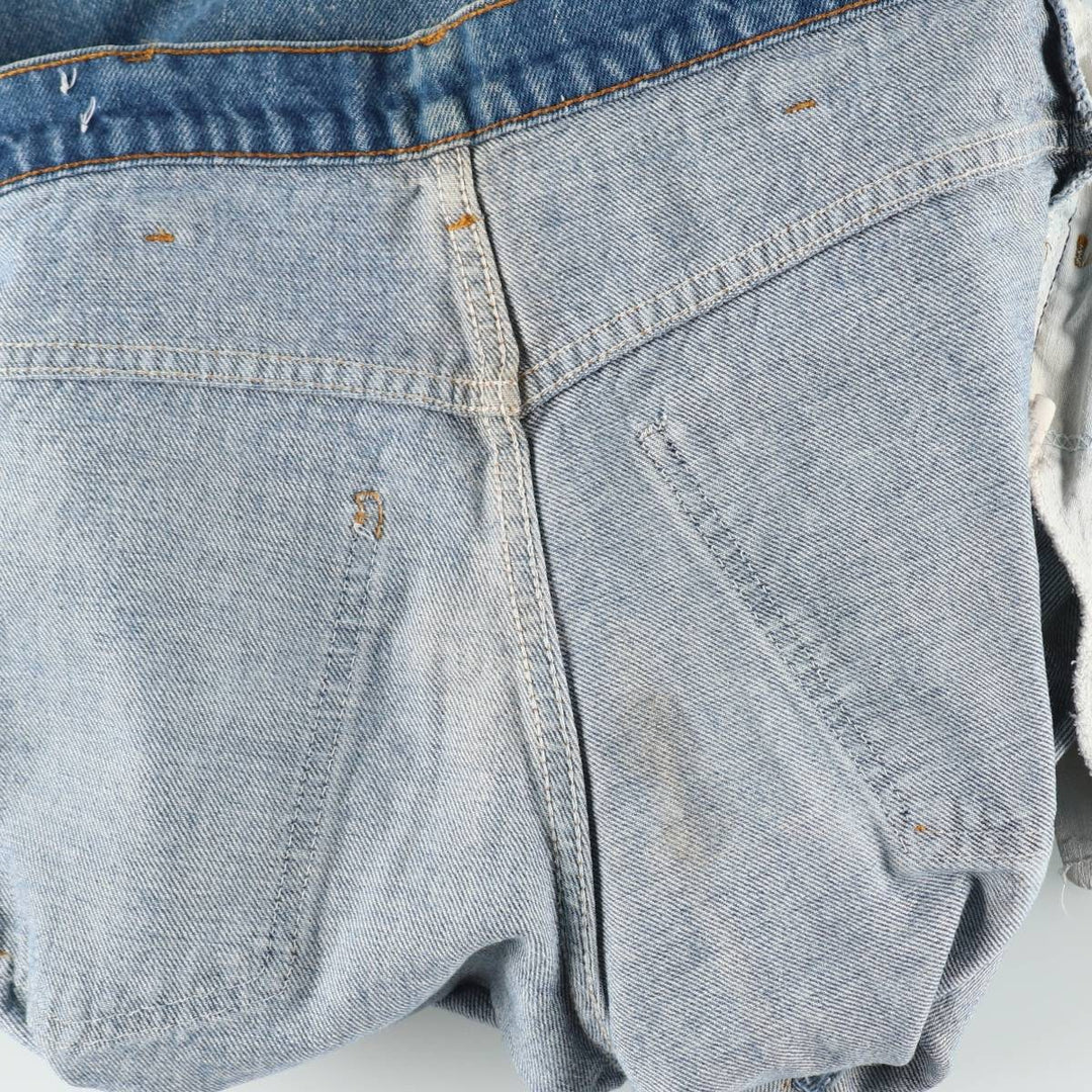 70s-80'S Levi's 646-0217 Orange Tab Bell-Bottom Denim Pants, Men's W30 (approx.), Vintage Orange Tab unclear blue type Vintage Second Hand