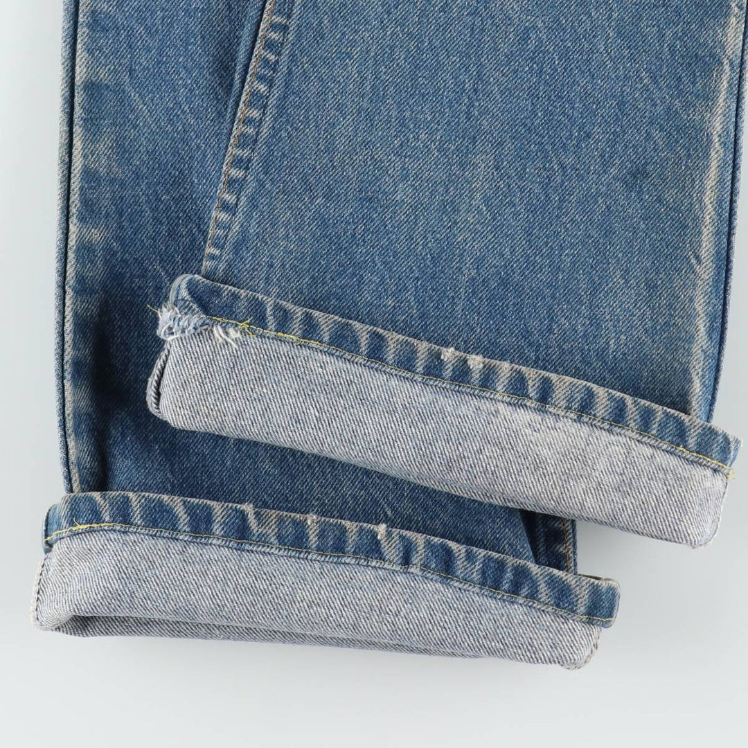 70s-80'S Levi's 646-0217 Orange Tab Bell-Bottom Denim Pants, Men's W30 (approx.), Vintage Orange Tab unclear blue type Vintage Second Hand