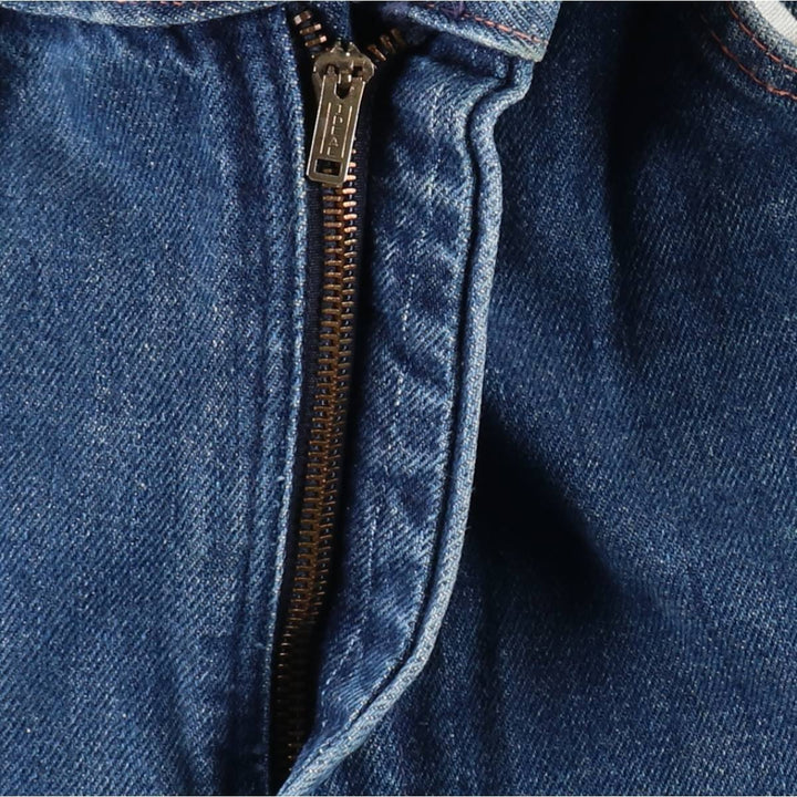 60s-70'S JCPenney BIG MAC denim painter pants, men's size W34 (approx.), vintage. cotton blue type Vintage Second Hand