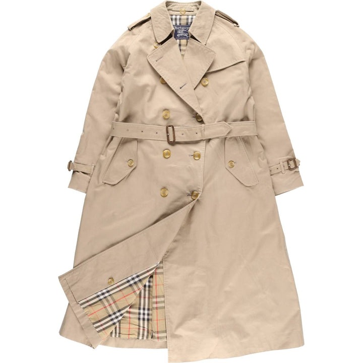 Burberry's trench coat, single-piece sleeve, made in England, men's size M equivalent. cotton Beige type Vintage Second Hand