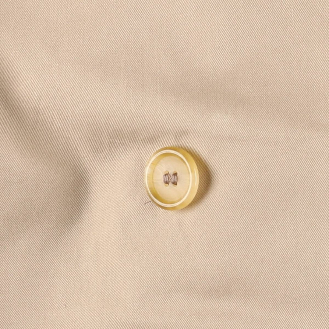 Burberry's trench coat, single-piece sleeve, made in England, men's size M equivalent. cotton Beige type Vintage Second Hand