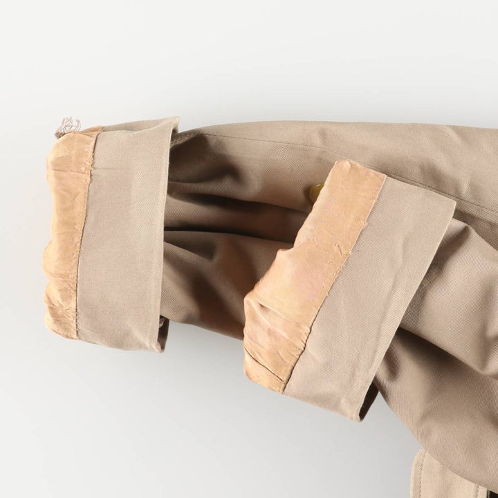 Burberry's trench coat, single-piece sleeve, made in England, men's size M equivalent. cotton Beige type Vintage Second Hand
