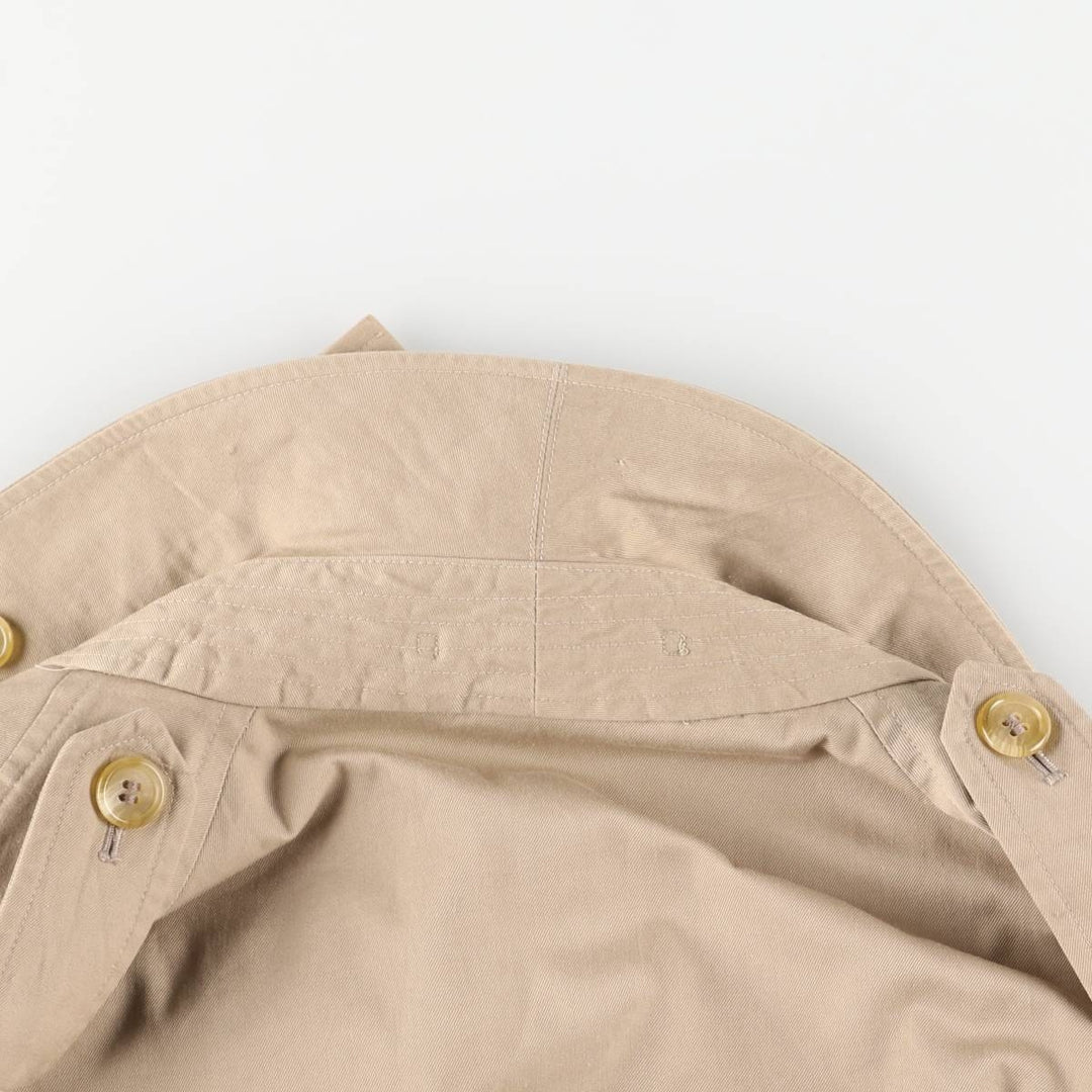 Burberry's trench coat, single-piece sleeve, made in England, men's size M equivalent. cotton Beige type Vintage Second Hand