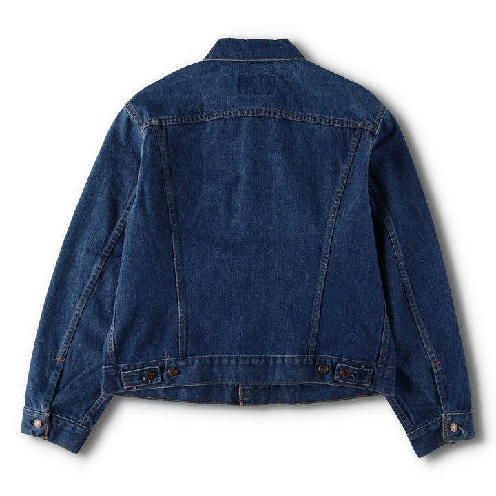 70s-80'S Levi's 70505-0217 Denim Jacket, Made in USA, Men's Size L (Equivalent), Vintage cotton blue type Vintage Second Hand