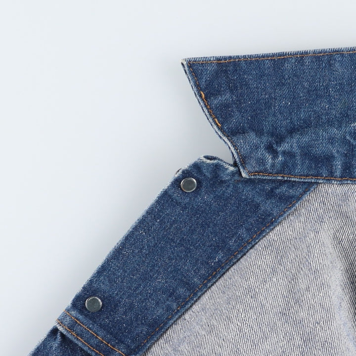 70s-80'S Levi's 70505-0217 Denim Jacket, Made in USA, Men's Size L (Equivalent), Vintage cotton blue type Vintage Second Hand