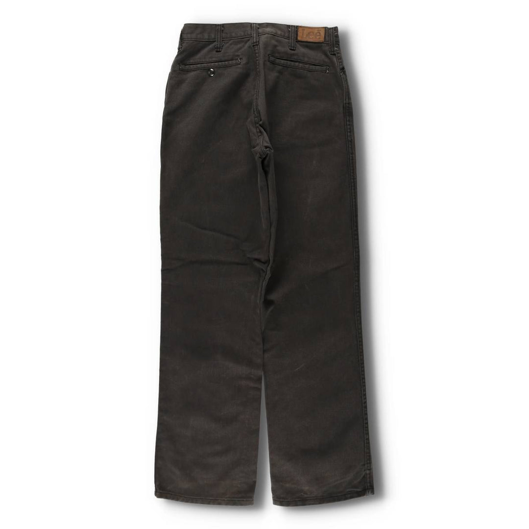 80'S Lee Frisco Denim Pants, Black Denim, Straight Leg, Men's W30 (approx.), Vintage unclear black type Vintage Second Hand