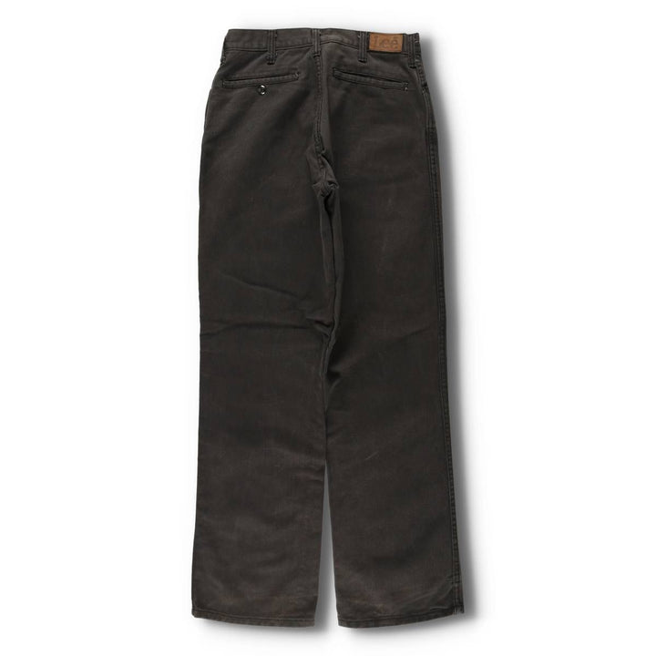 80'S Lee Frisco Denim Pants, Black Denim, Straight Leg, Men's W30 (approx.), Vintage unclear black type Vintage Second Hand