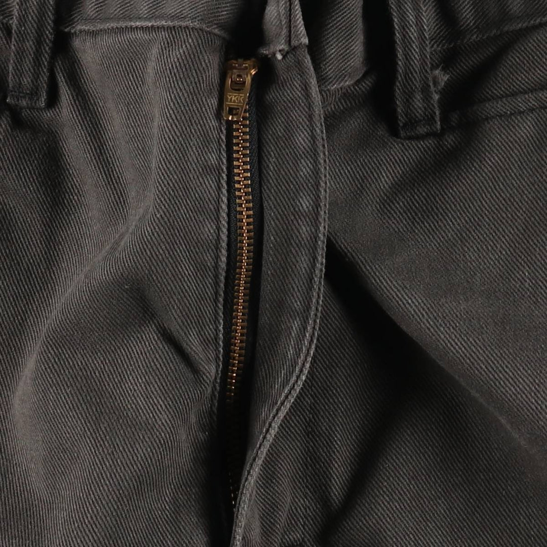 80'S Lee Frisco Denim Pants, Black Denim, Straight Leg, Men's W30 (approx.), Vintage unclear black type Vintage Second Hand