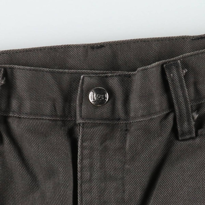 80'S Lee Frisco Denim Pants, Black Denim, Straight Leg, Men's W30 (approx.), Vintage unclear black type Vintage Second Hand
