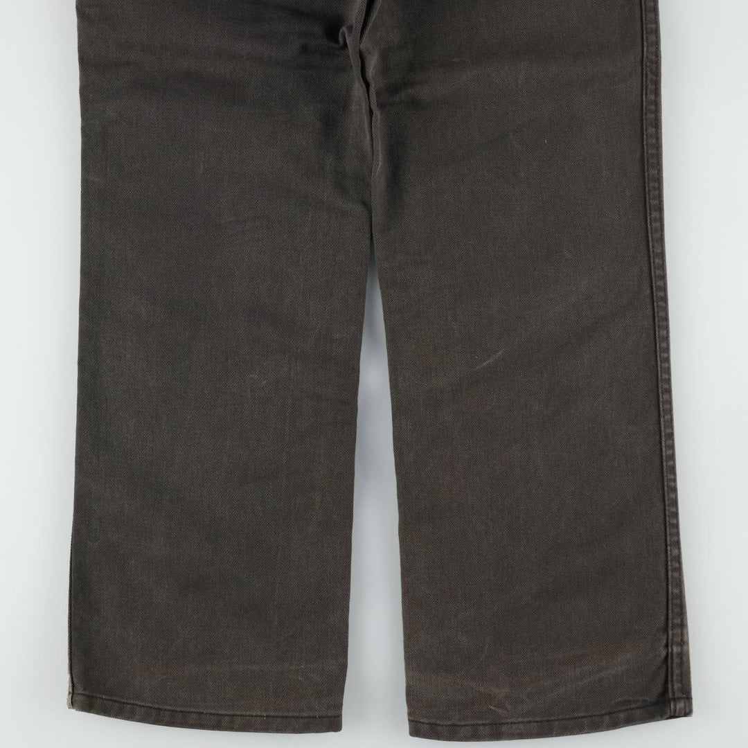 80'S Lee Frisco Denim Pants, Black Denim, Straight Leg, Men's W30 (approx.), Vintage unclear black type Vintage Second Hand