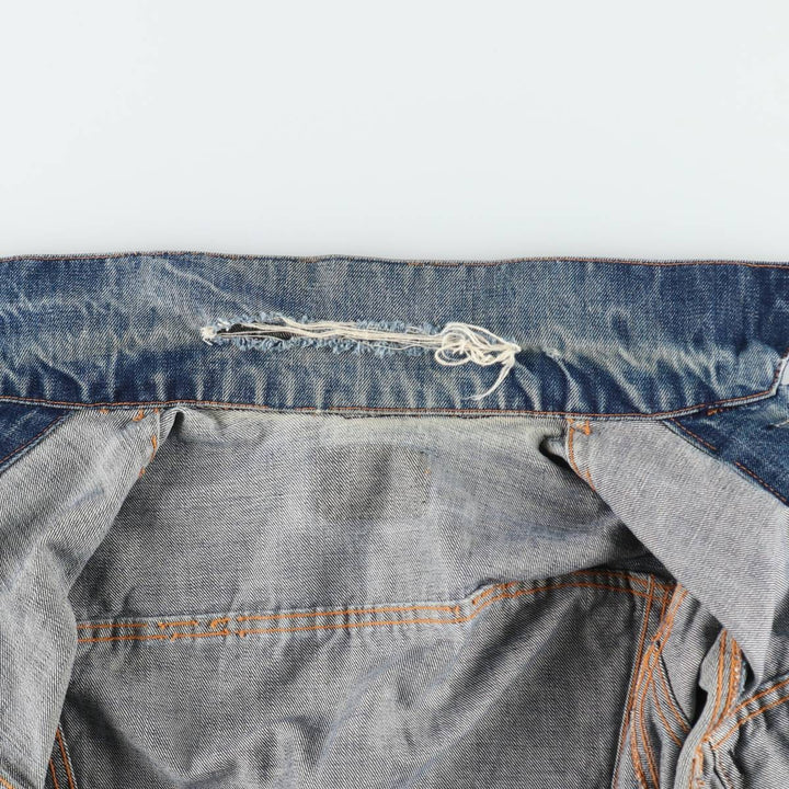 1970'S Levi's denim jacket, men's size M equivalent, vintage. unclear blue type Vintage Second Hand