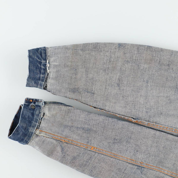 1970'S Levi's denim jacket, men's size M equivalent, vintage. unclear blue type Vintage Second Hand