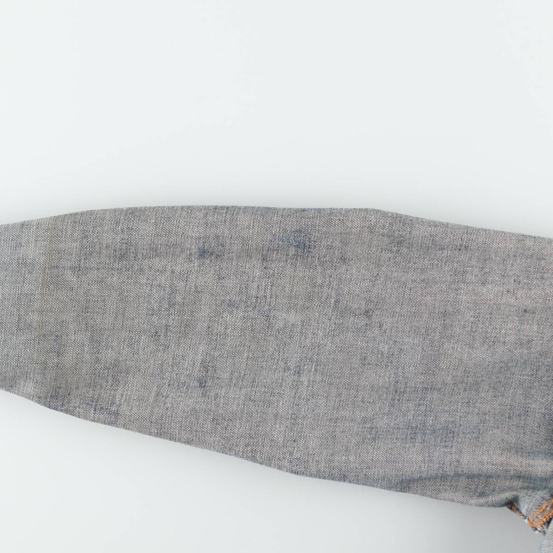 1970'S Levi's denim jacket, men's size M equivalent, vintage. unclear blue type Vintage Second Hand