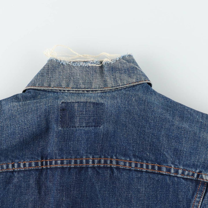 1970'S Levi's denim jacket, men's size M equivalent, vintage. unclear blue type Vintage Second Hand