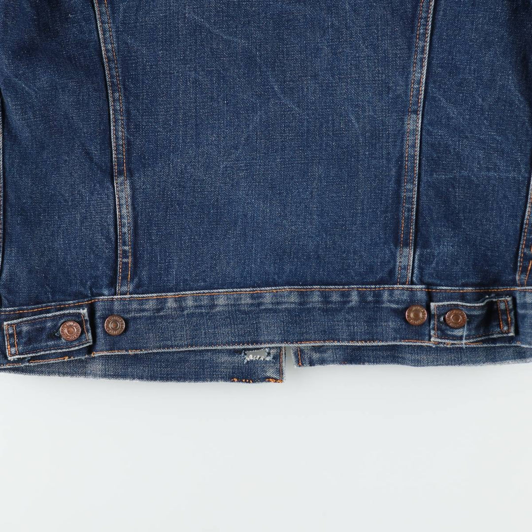 1970'S Levi's denim jacket, men's size M equivalent, vintage. unclear blue type Vintage Second Hand