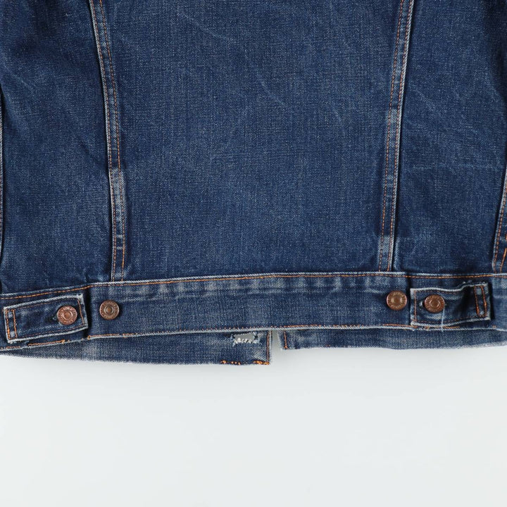 1970'S Levi's denim jacket, men's size M equivalent, vintage. unclear blue type Vintage Second Hand