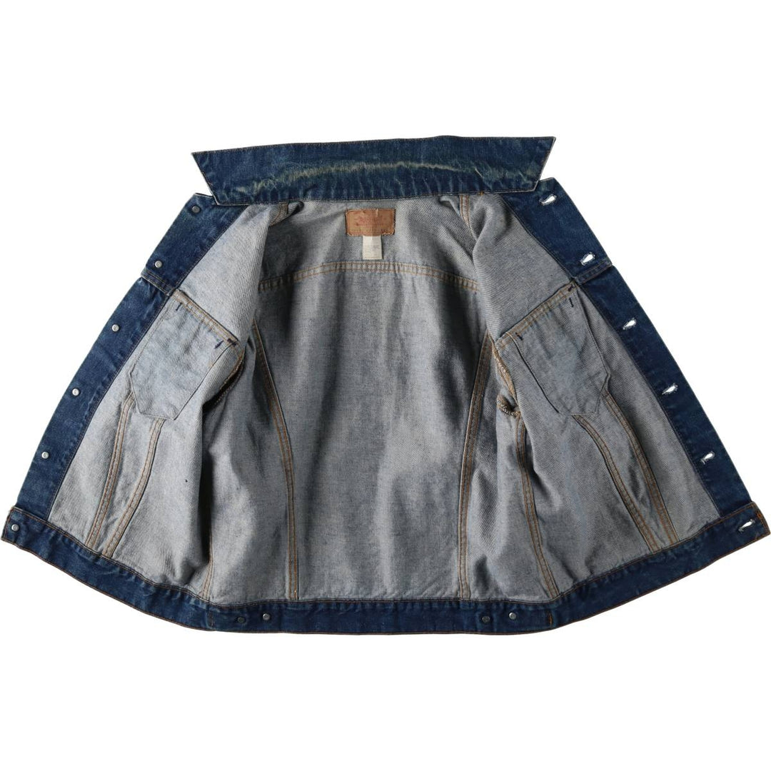 1970'S Levi's 70505-0217 Denim Jacket, Made in USA, Men's Size L (approx.), Vintage cotton blue type Vintage Second Hand
