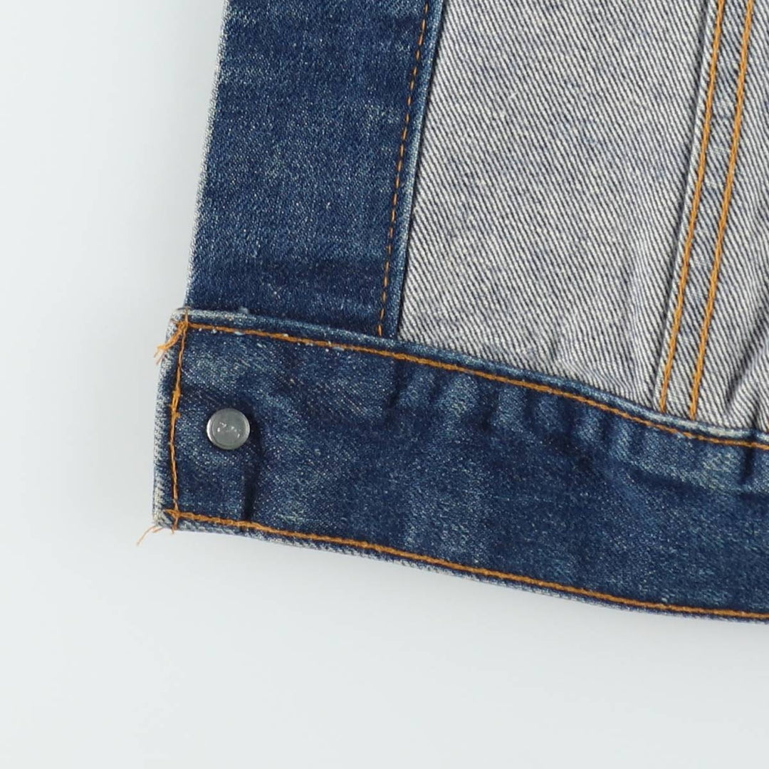 1970'S Levi's 70505-0217 Denim Jacket, Made in USA, Men's Size L (approx.), Vintage cotton blue type Vintage Second Hand