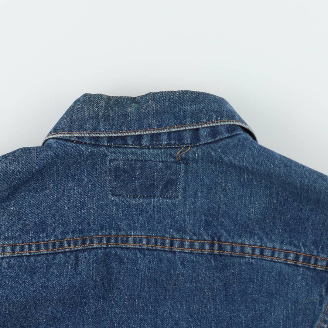 1970'S Levi's 70505-0217 Denim Jacket, Made in USA, Men's Size L (approx.), Vintage cotton blue type Vintage Second Hand