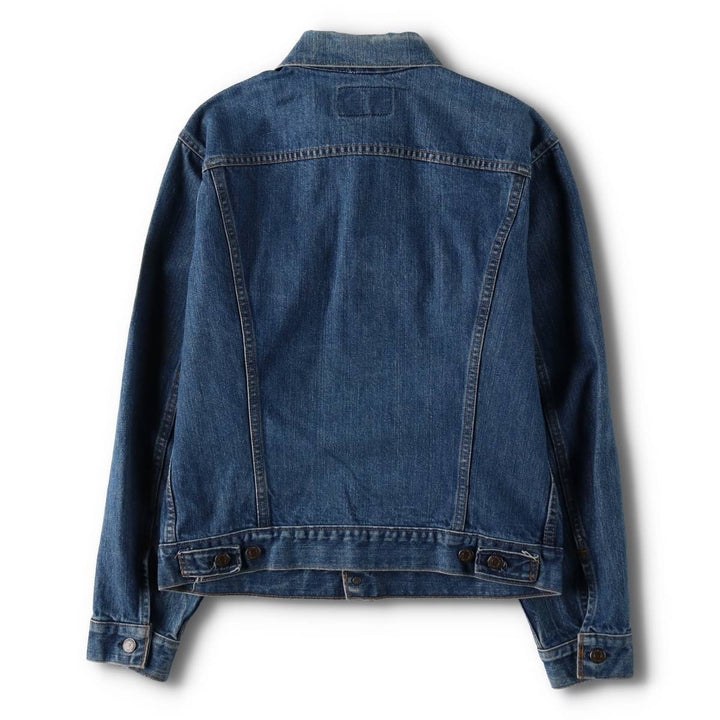 1970'S Levi's denim jacket, made in USA, men's size M equivalent, vintage. cotton blue type Vintage Second Hand