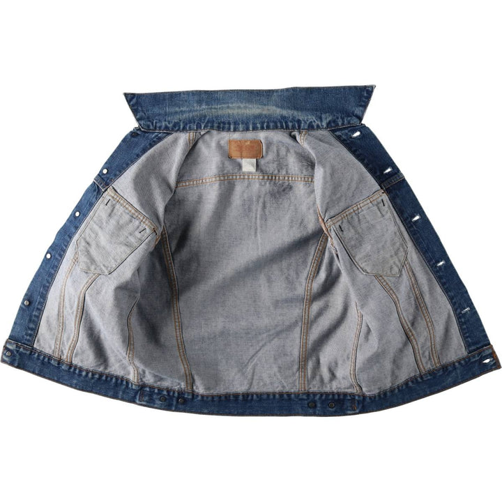 1970'S Levi's denim jacket, made in USA, men's size M equivalent, vintage. cotton blue type Vintage Second Hand