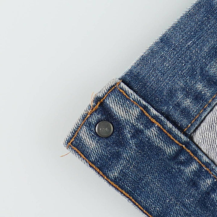 1970'S Levi's denim jacket, made in USA, men's size M equivalent, vintage. cotton blue type Vintage Second Hand