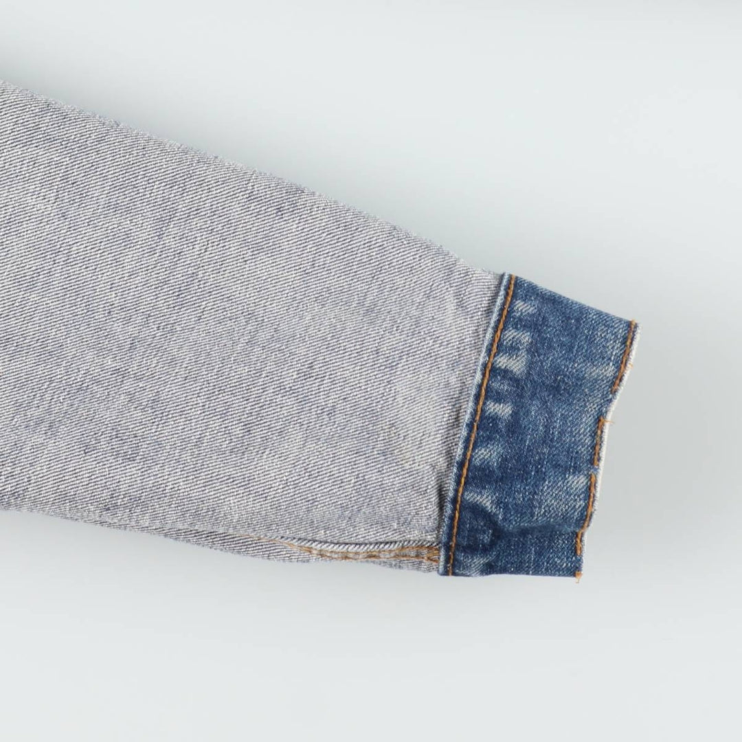 1970'S Levi's denim jacket, made in USA, men's size M equivalent, vintage. cotton blue type Vintage Second Hand