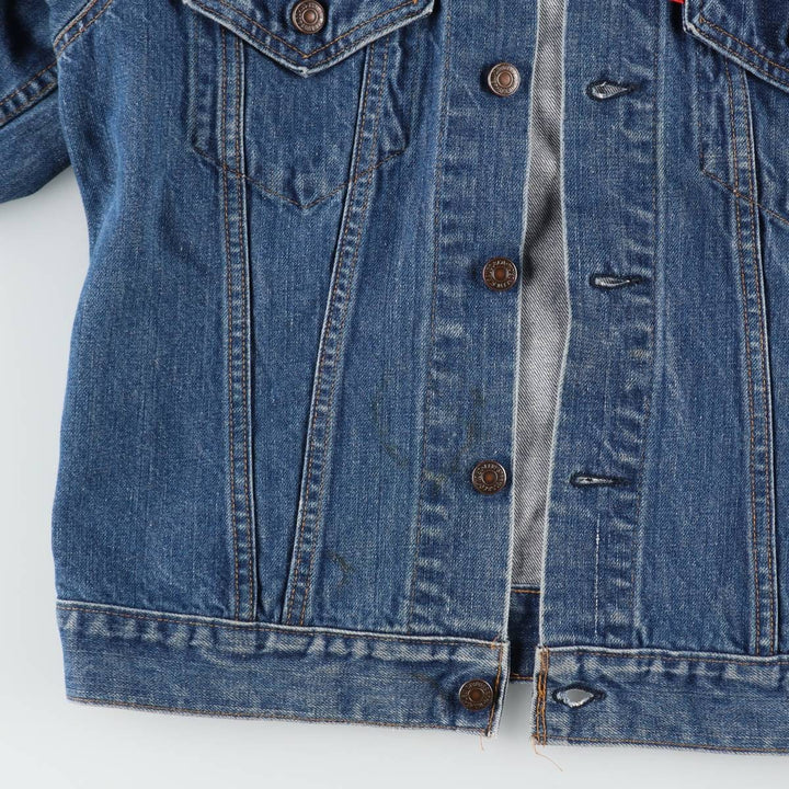 1970'S Levi's denim jacket, made in USA, men's size M equivalent, vintage. cotton blue type Vintage Second Hand
