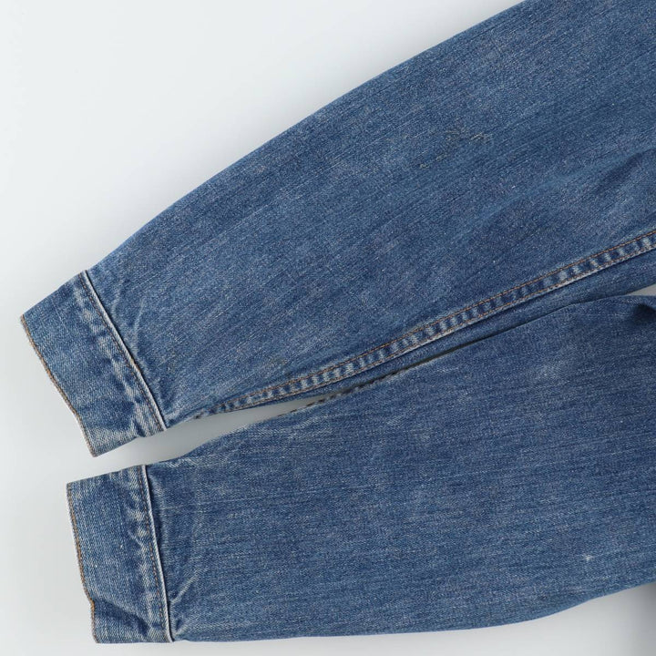1970'S Levi's denim jacket, made in USA, men's size M equivalent, vintage. cotton blue type Vintage Second Hand