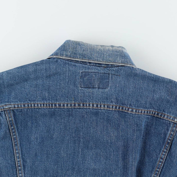 1970'S Levi's denim jacket, made in USA, men's size M equivalent, vintage. cotton blue type Vintage Second Hand