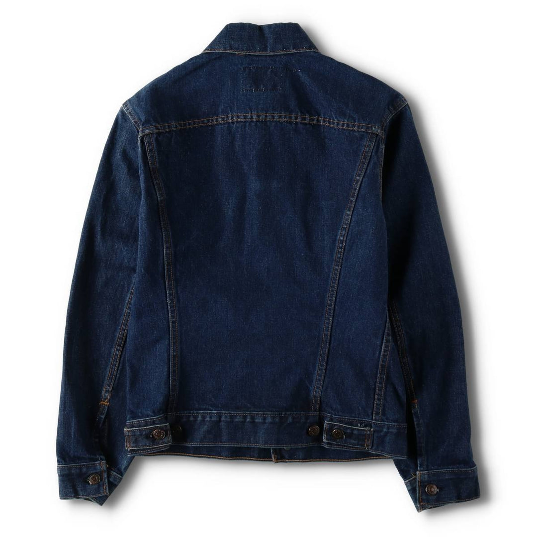 Vintage 1970'S Levi's 70505-0217 denim jacket, made in the USA, size small, men's cotton blue type Vintage Second Hand