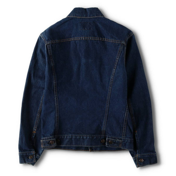 Vintage 1970'S Levi's 70505-0217 denim jacket, made in the USA, size small, men's cotton blue type Vintage Second Hand
