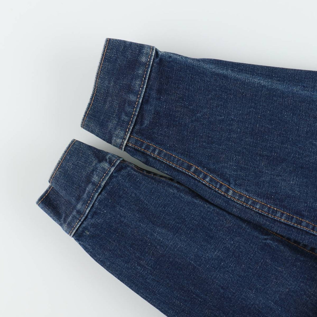 Vintage 1970'S Levi's 70505-0217 denim jacket, made in the USA, size small, men's cotton blue type Vintage Second Hand
