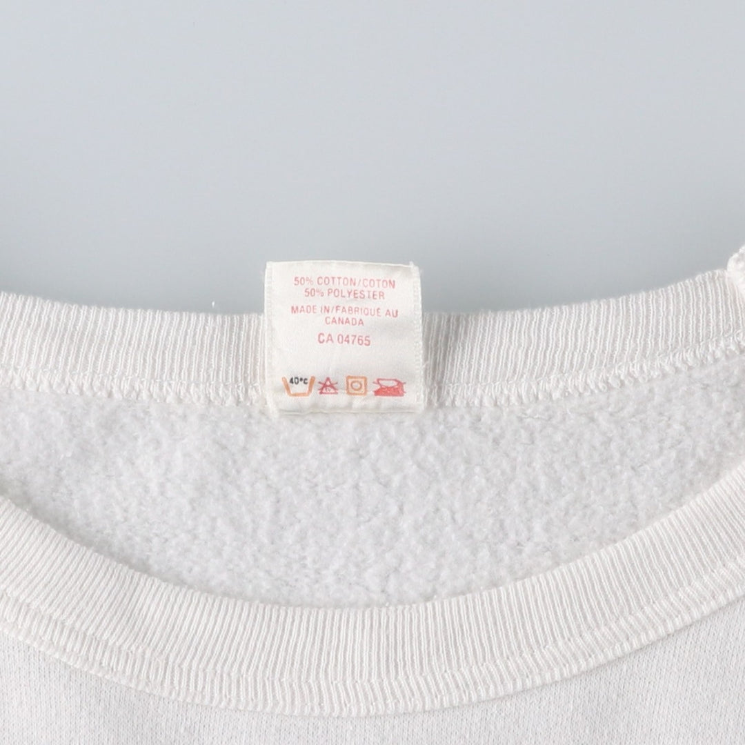 1980'S Intellectual The Beach Boys Band Sweatshirt, Made in Canada, Men's XL equivalent, Vintage cotton white type Vintage Second Hand