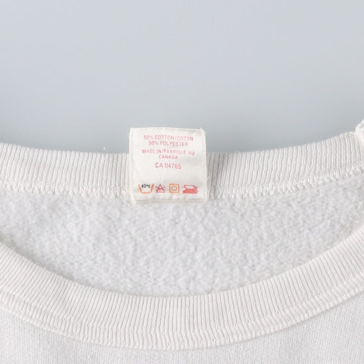 1980'S Intellectual The Beach Boys Band Sweatshirt, Made in Canada, Men's XL equivalent, Vintage cotton white type Vintage Second Hand