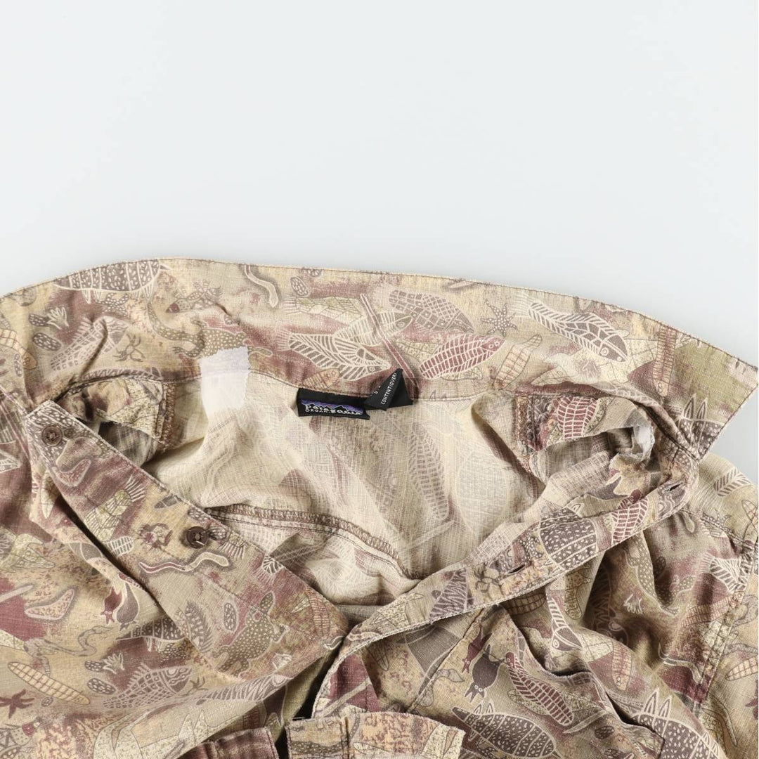 90'S Patagonia A Organic cotton Beige type Vintage Second Hand