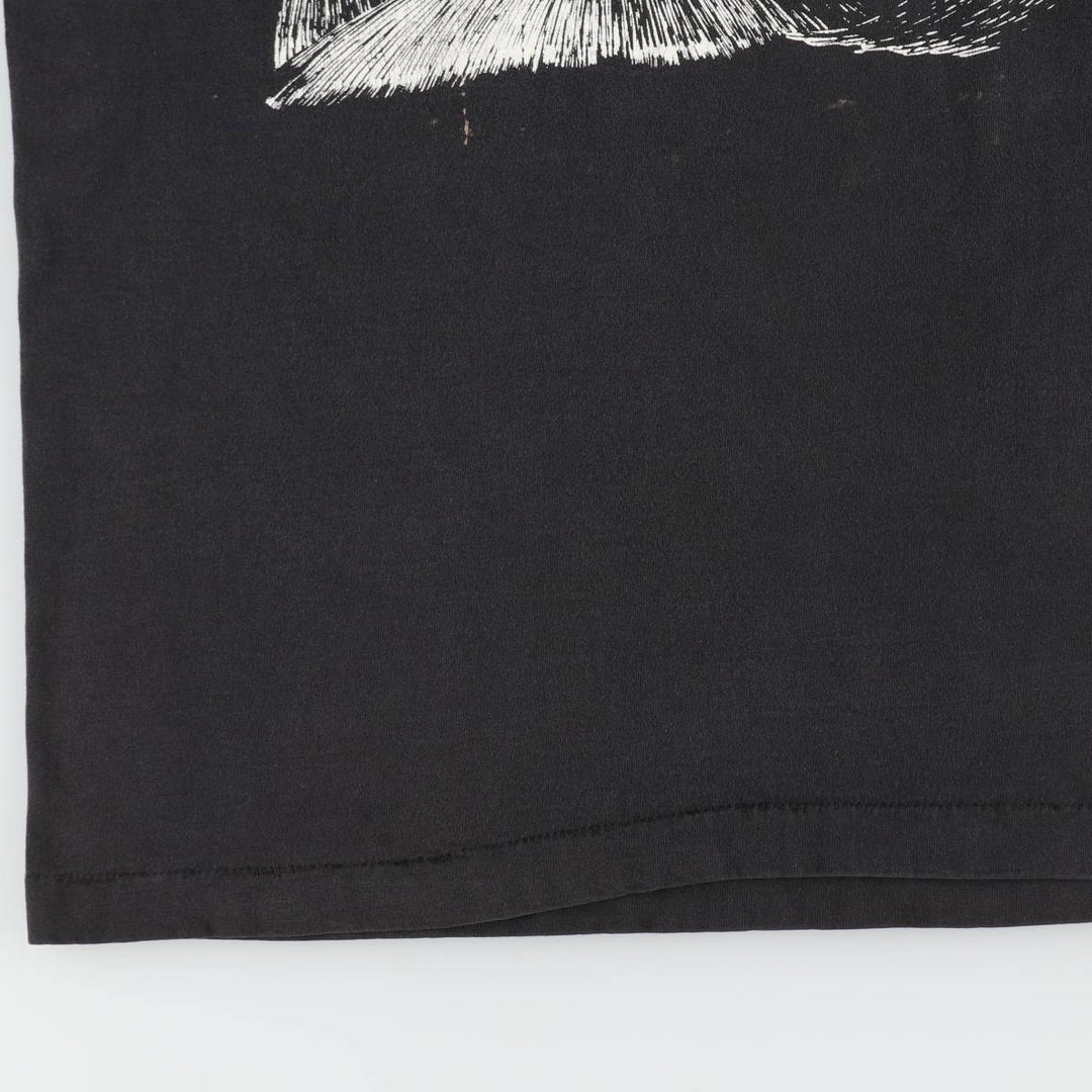 90'S Nightmare Before Christmas Rock Shock Barrel Character Print T-Shirt, Made in USA, Men's XL equivalent. cotton black type Vintage Second Hand