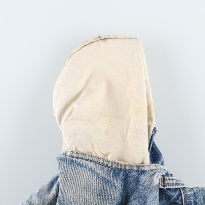 1980'S Levi's 501 66 Late Model Red Selvedge Straight Denim Pants, Size 6, Made in USA, Men's W30 (approx.), Vintage unclear Blue type light blue Vintage Second Hand