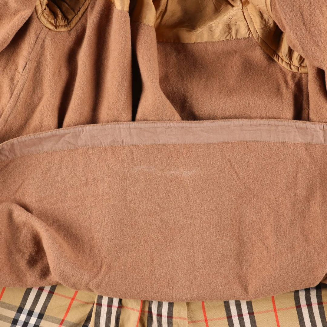 Burberry's single-sleeve 100% cotton trench coat, made in England, men's size M equivalent. cotton Khaki type Vintage Second Hand