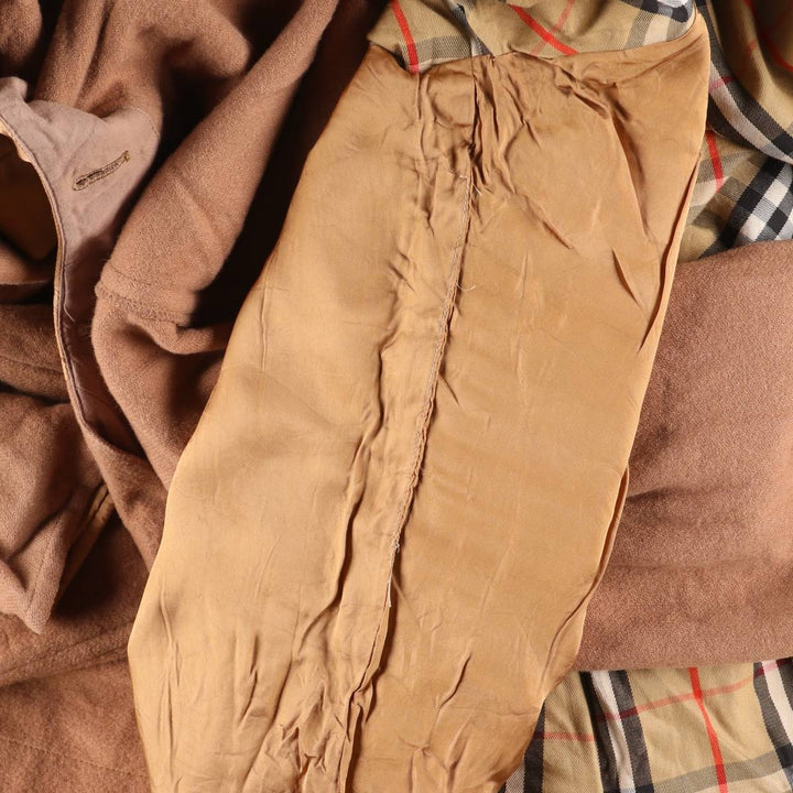 Burberry's single-sleeve 100% cotton trench coat, made in England, men's size M equivalent. cotton Khaki type Vintage Second Hand