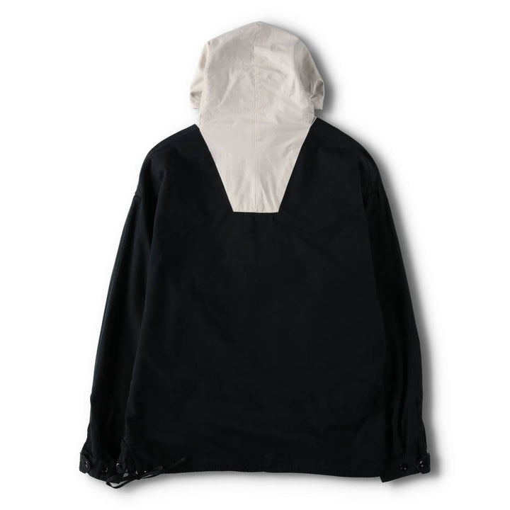 Vintage 90'S J.Crew anorak parka, size M, men's cotton black type Vintage Second Hand
