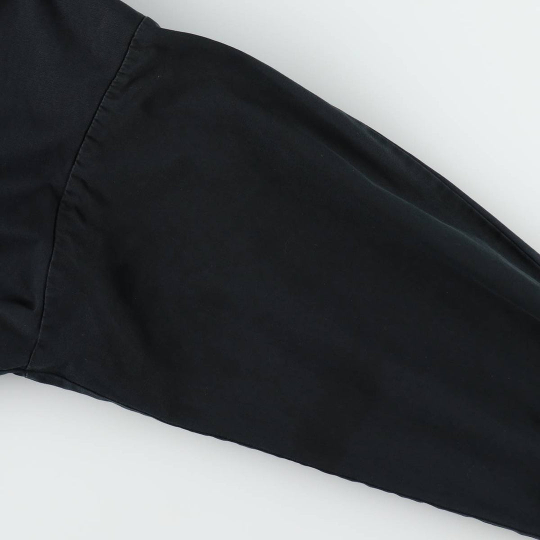 Vintage 90'S J.Crew anorak parka, size M, men's cotton black type Vintage Second Hand