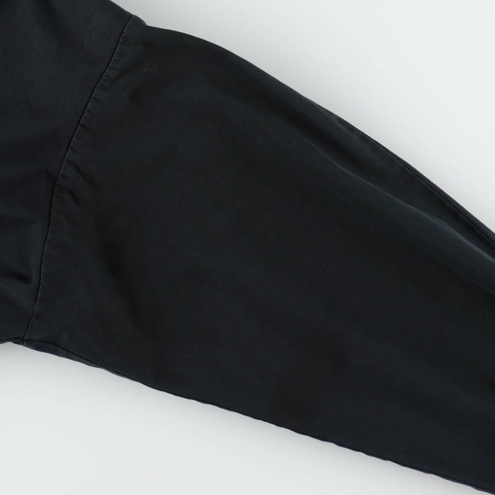 Vintage 90'S J.Crew anorak parka, size M, men's cotton black type Vintage Second Hand