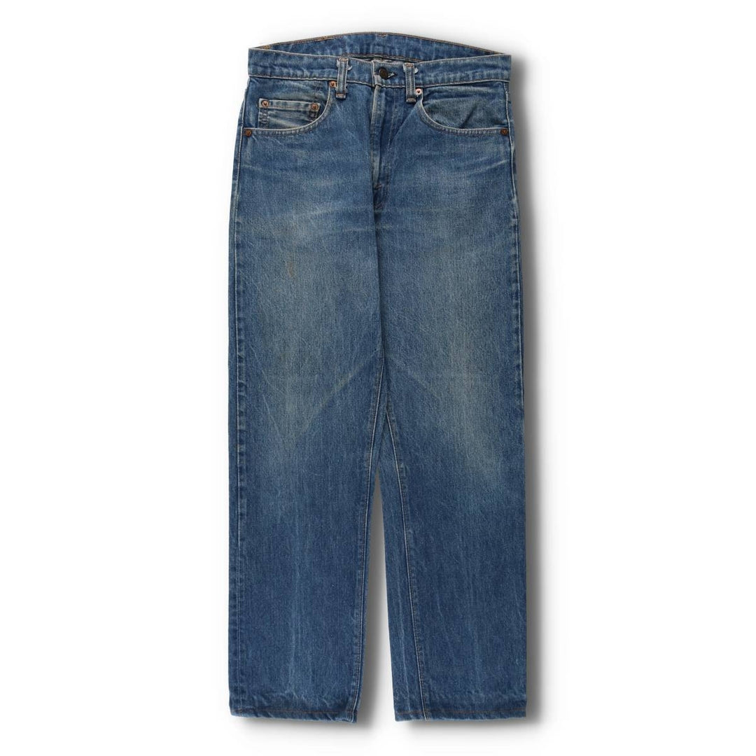 1980'S Levi's 505-0217 Late 66 Tapered Denim Pants, Made in USA, Men's W31 (approx.), Vintage cotton blue type Vintage Second Hand